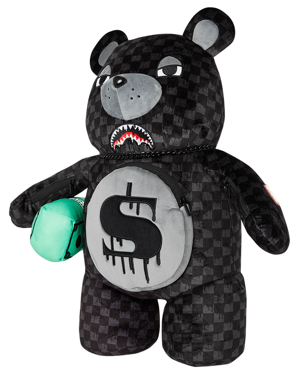 Sprayground Sharks In Paris Thunderdrip Moneybear In Black