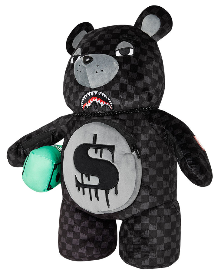 Sprayground Sharks In Paris Thunderdrip Moneybear In Black