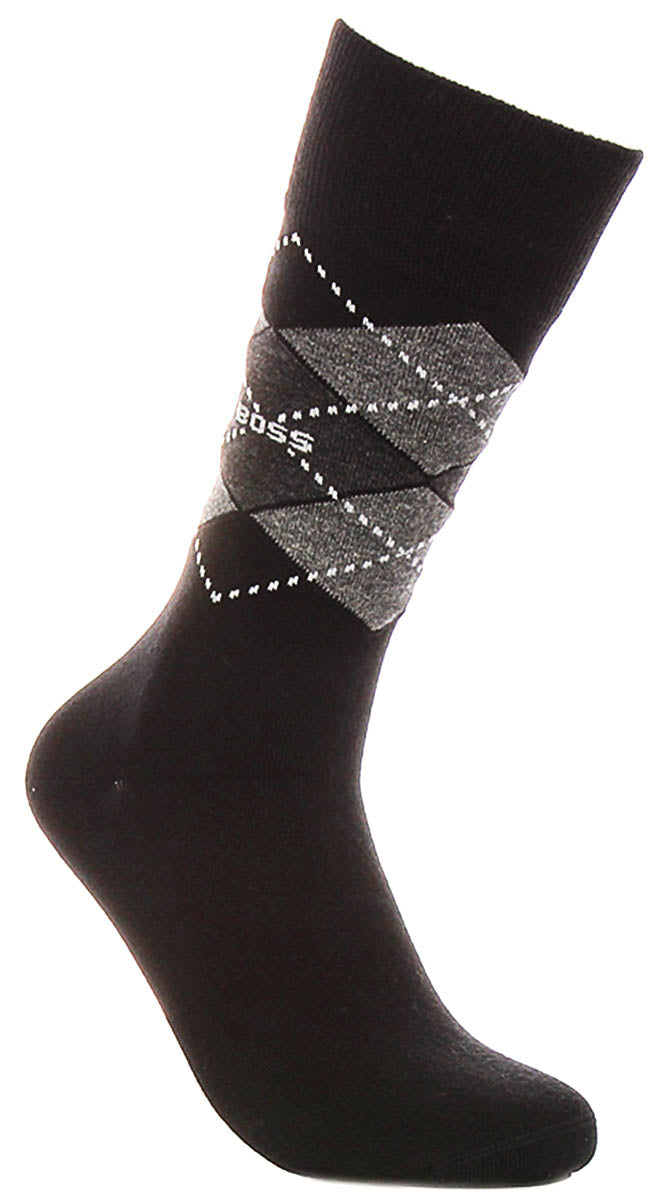 Boss 2P Rs Argyle Cc In Black For Unisex