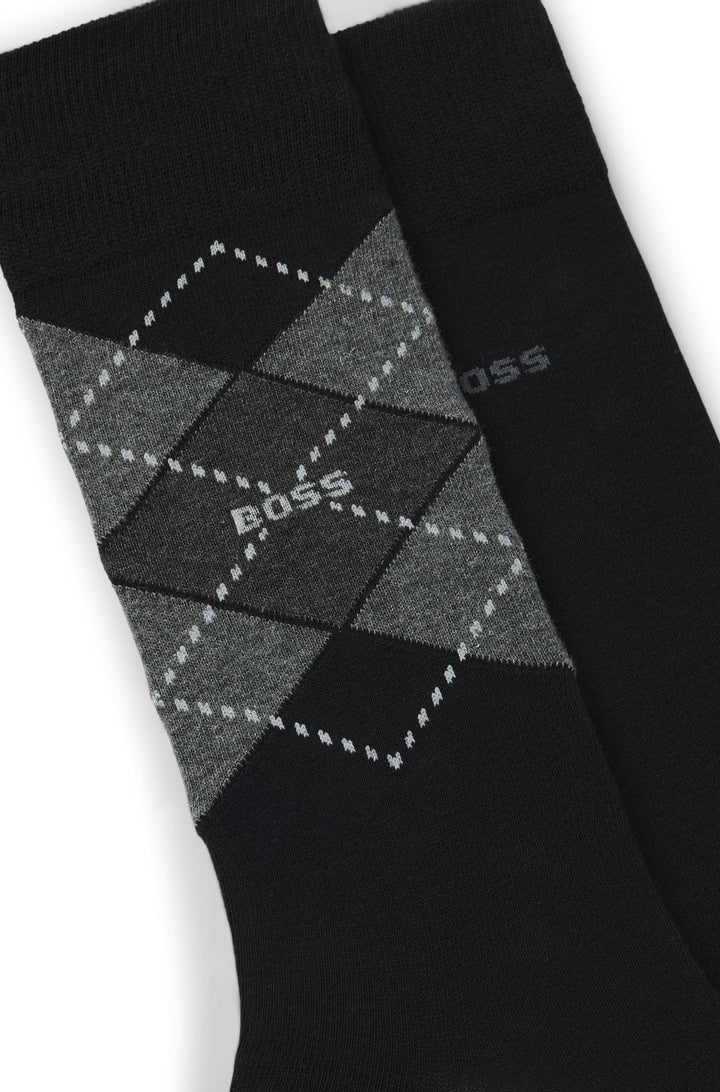 Boss 2P Rs Argyle Cc In Black For Unisex