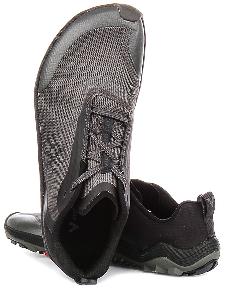 Vivobarefoot Primus Trail Flow In Black For Men
