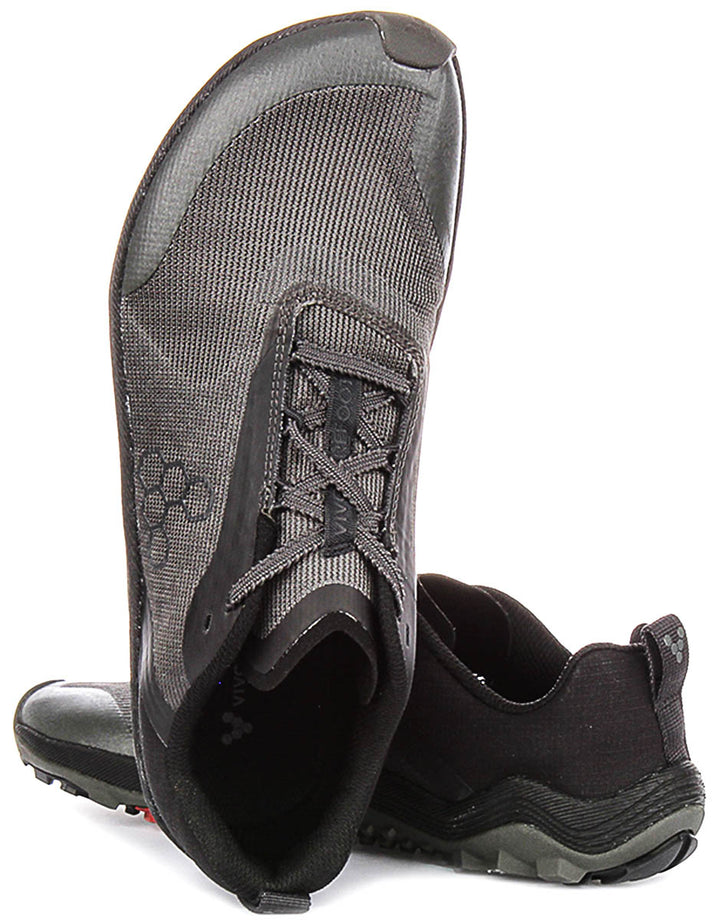 Vivobarefoot Primus Trail Flow In Black For Men