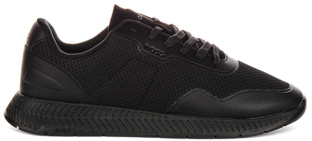Boss Titanium Runner In Black For Men