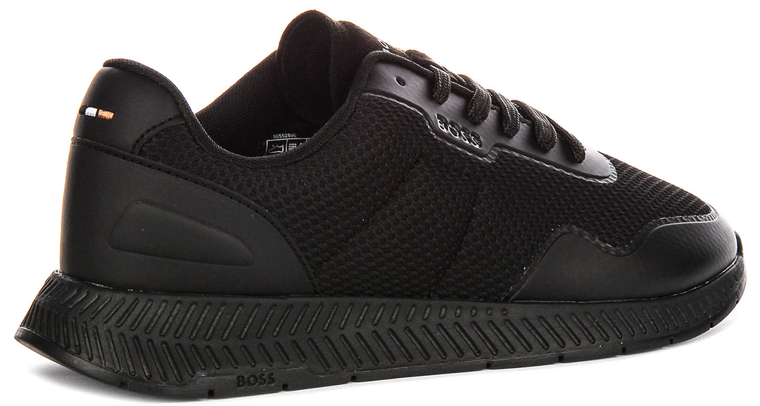 Boss Titanium Runner In Black For Men