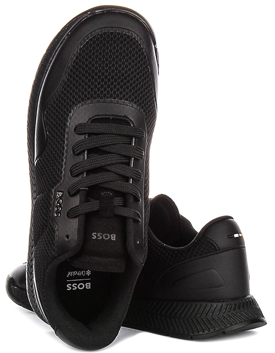 Boss Titanium Runner In Black For Men