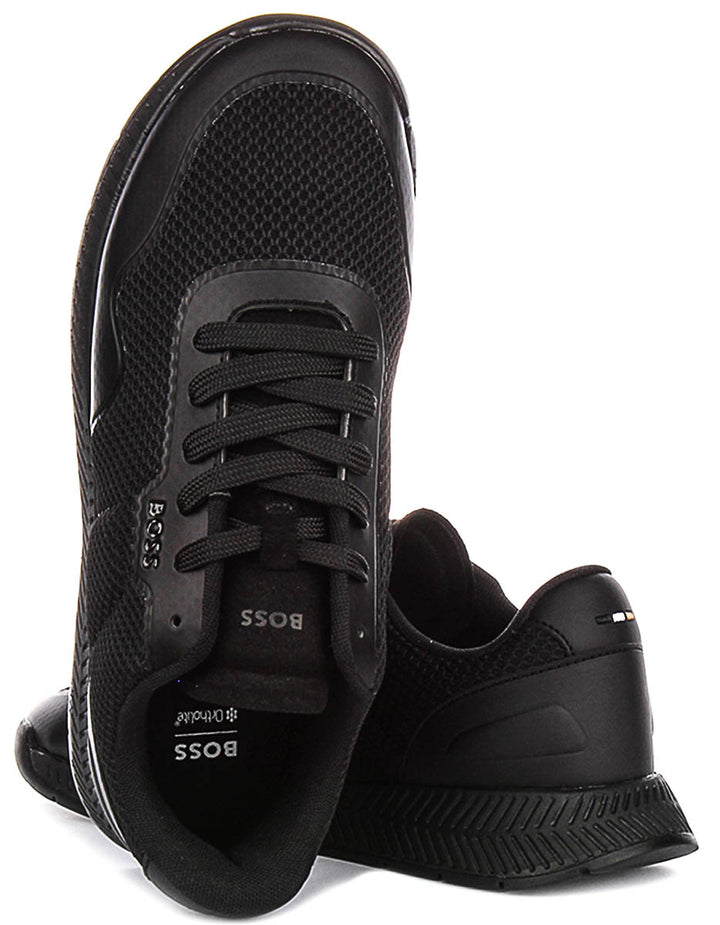 Boss Titanium Runner In Black For Men