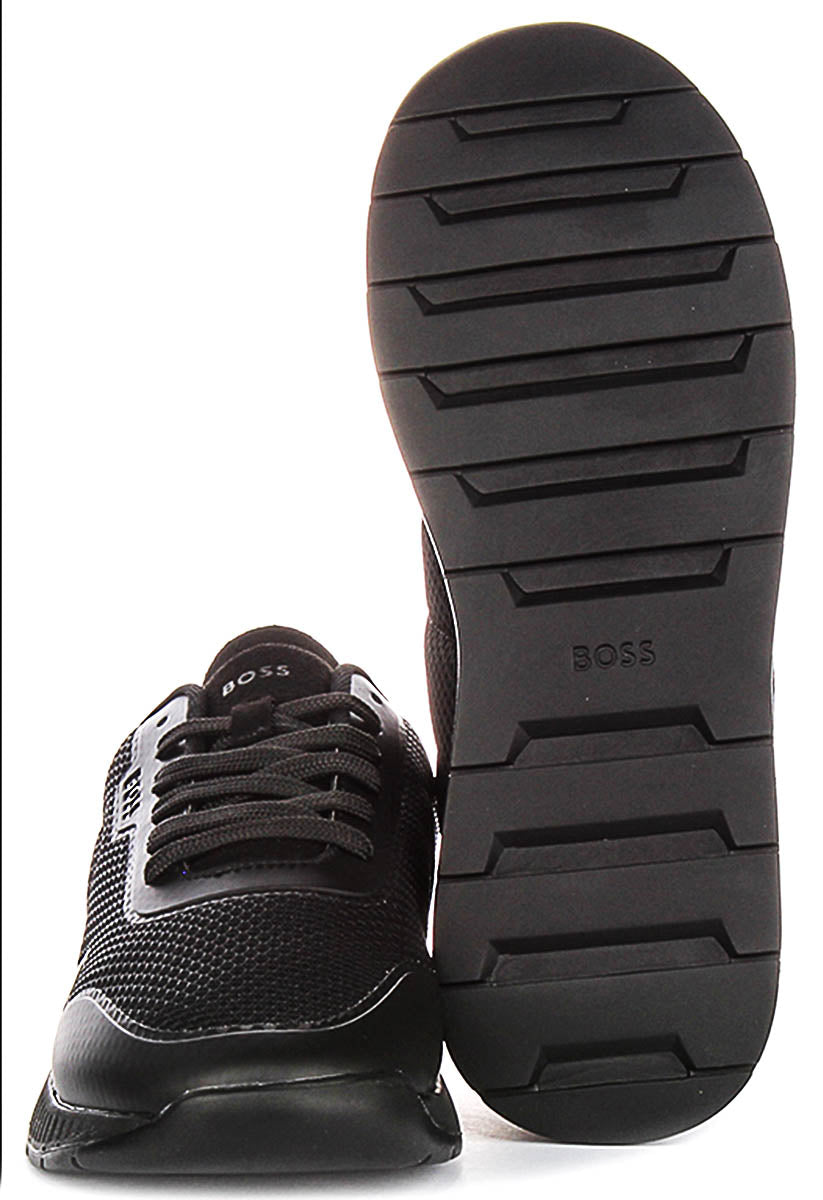 Boss Titanium Runner In Black For Men