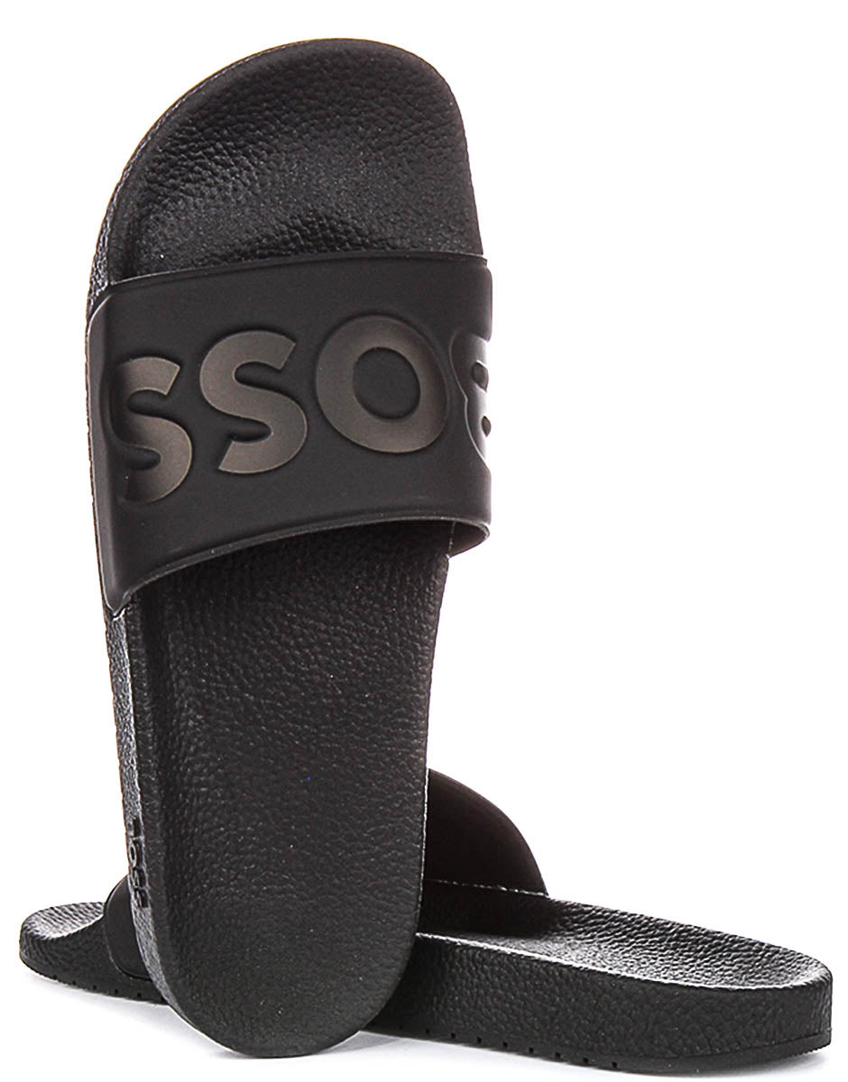 Boss Aryeh Slide In Black For Men