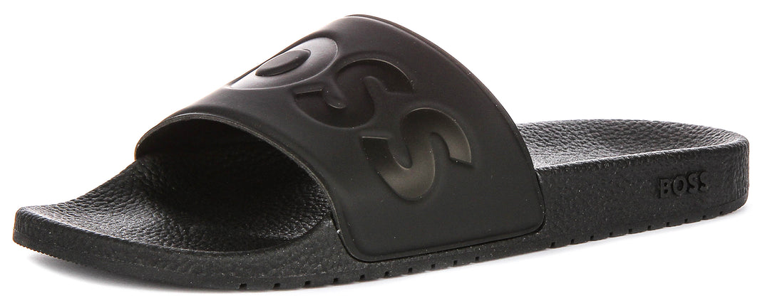 Boss Aryeh Slide In Black For Men