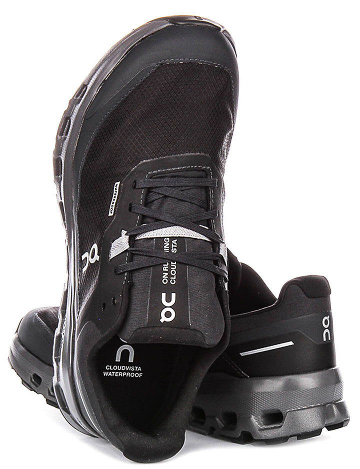 On Running Cloudvista 2 Waterproof In Black For Men