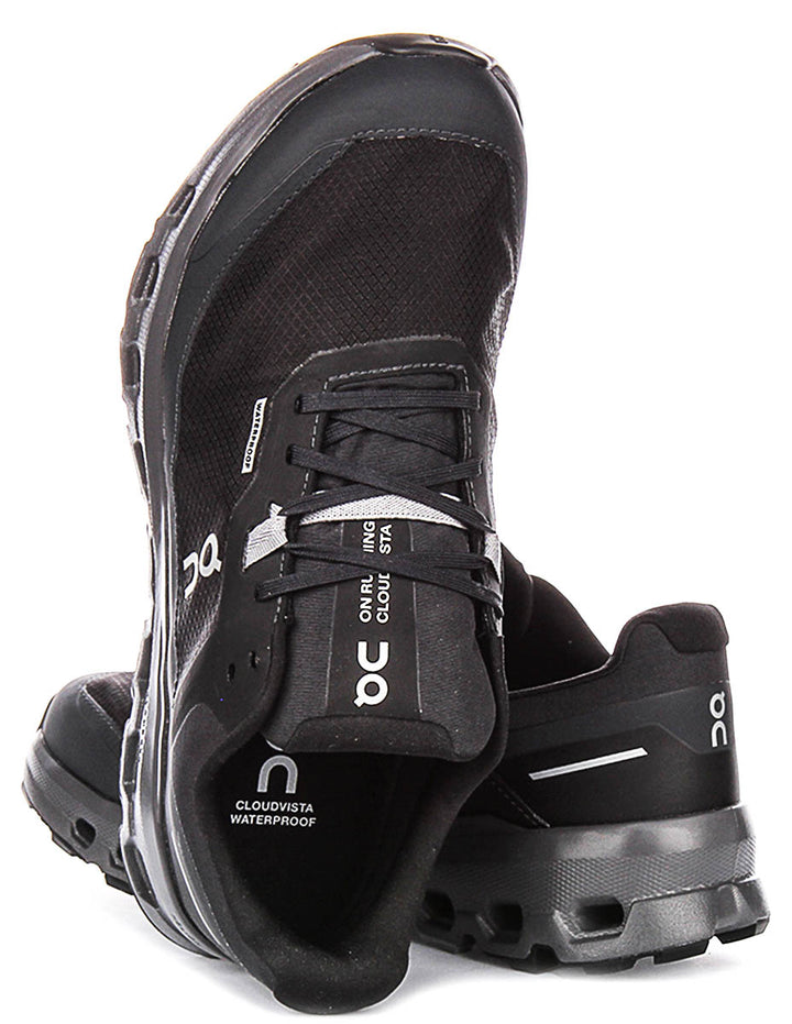 On Running Cloudvista 2 Waterproof In Black For Women
