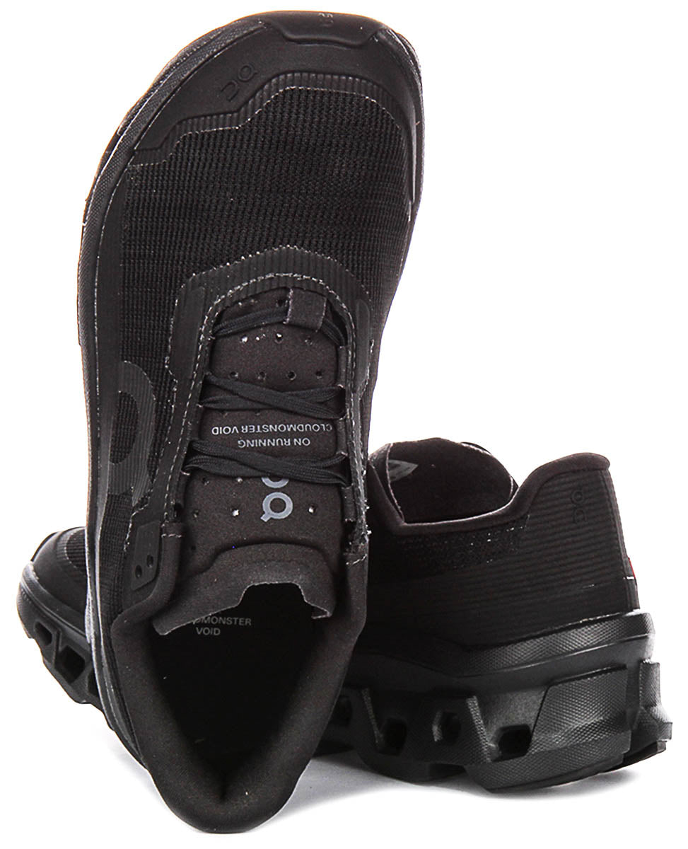 On Running Cloudmonster Void In Black For Women