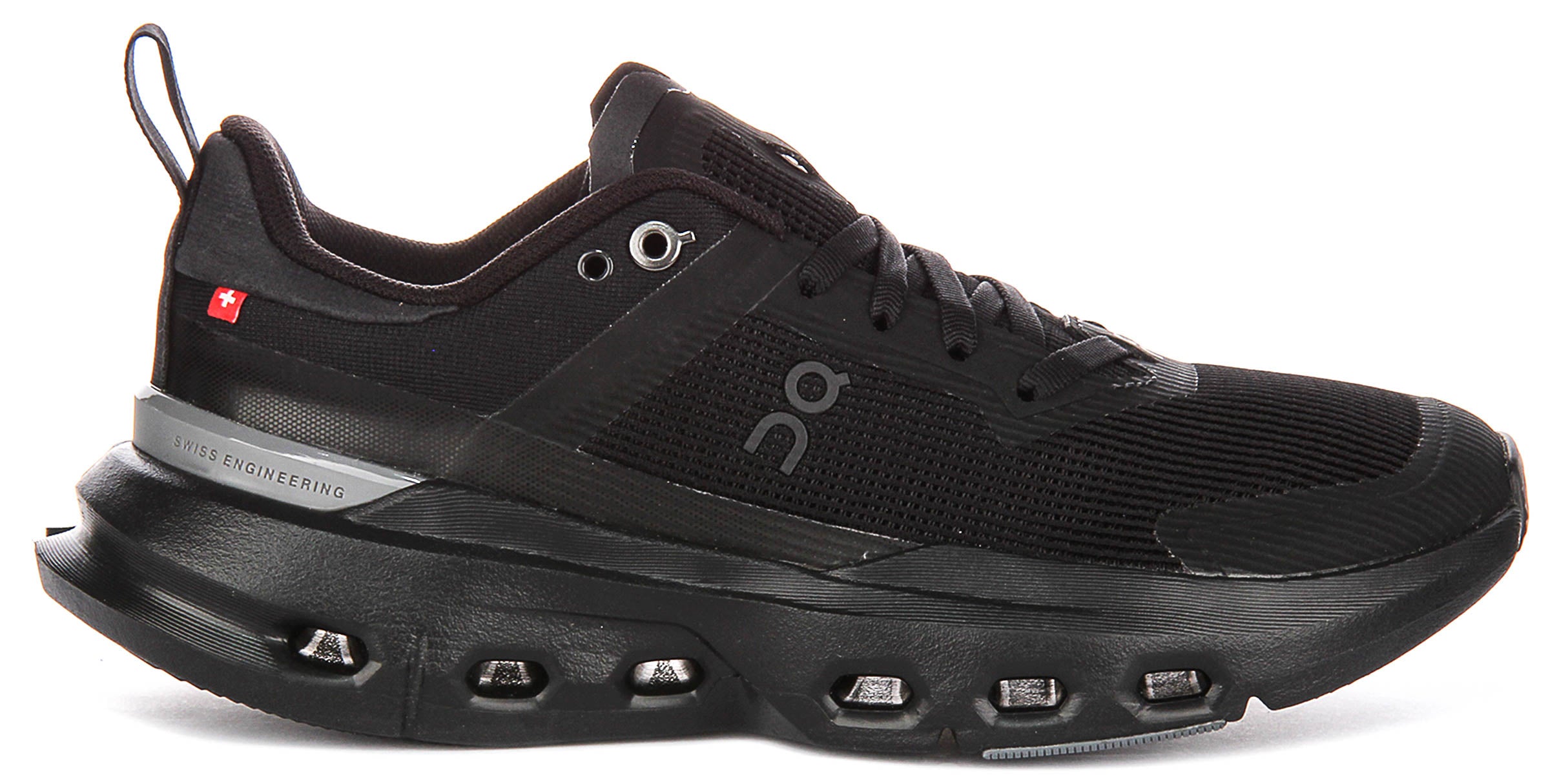 On Running Cloudpulse Next In Black For Women | Lace up Trainers