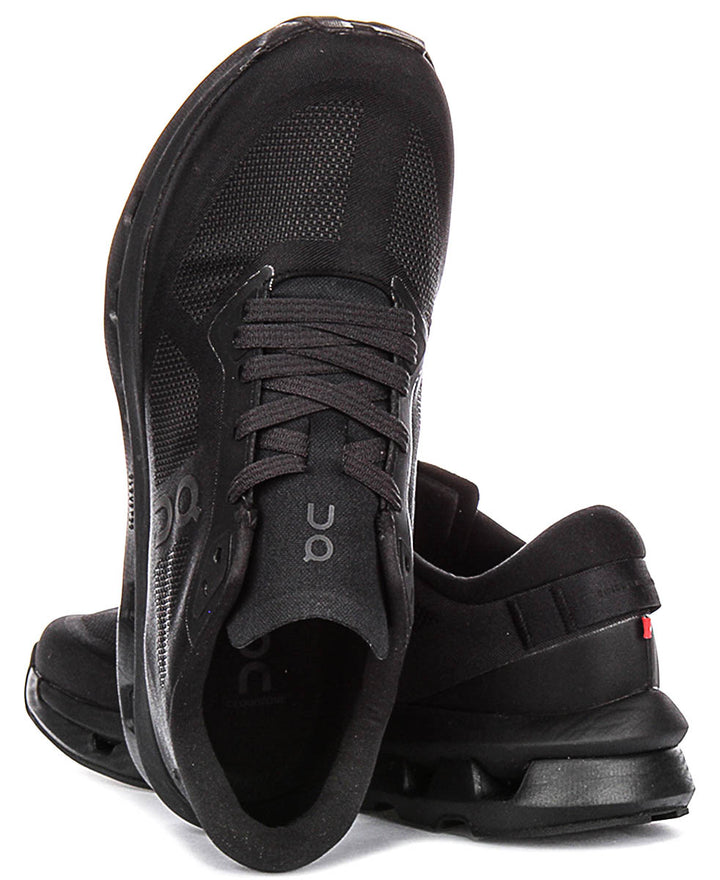 On Running Cloudzone In Black For Women