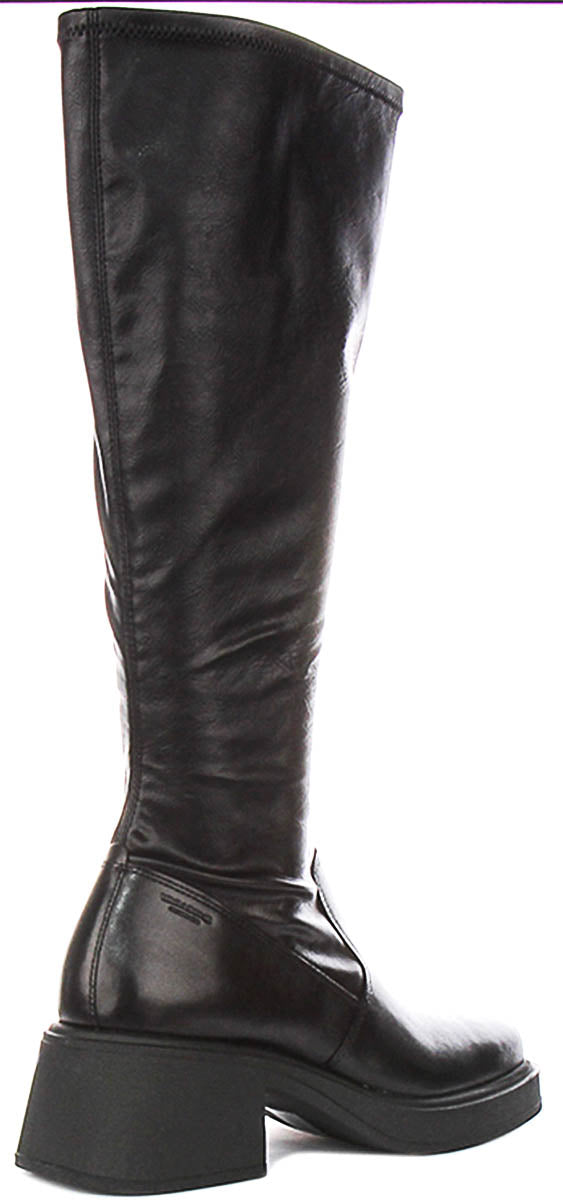 Vagabond Dorah Tall Knee High Stretch In Black For Women
