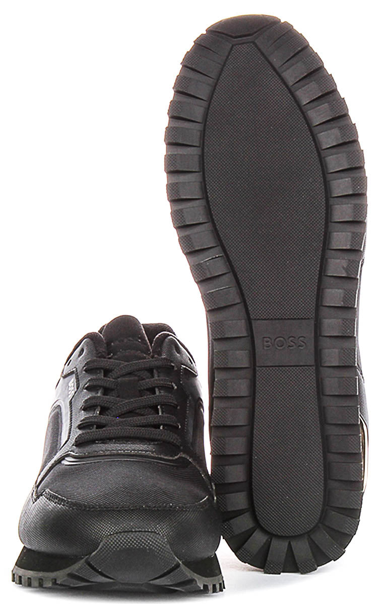 Boss Parkour L Runner In Black Gold For Men
