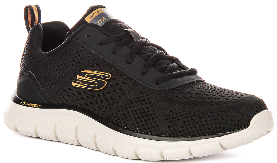 Skechers Track Leshur In Black For Men