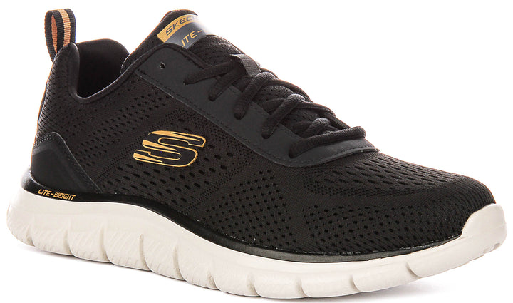 Skechers Track Leshur In Black For Men