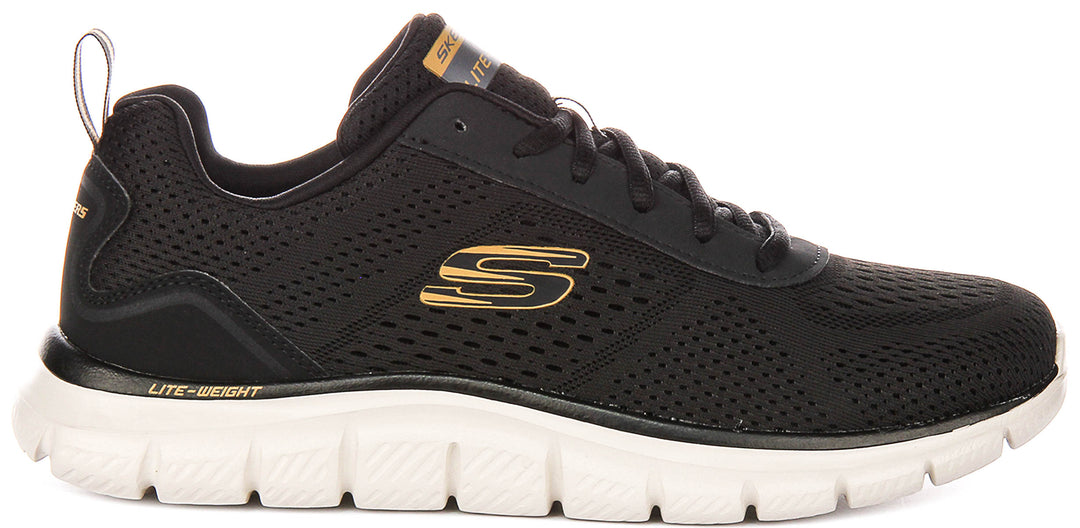 Skechers Track Leshur In Black For Men