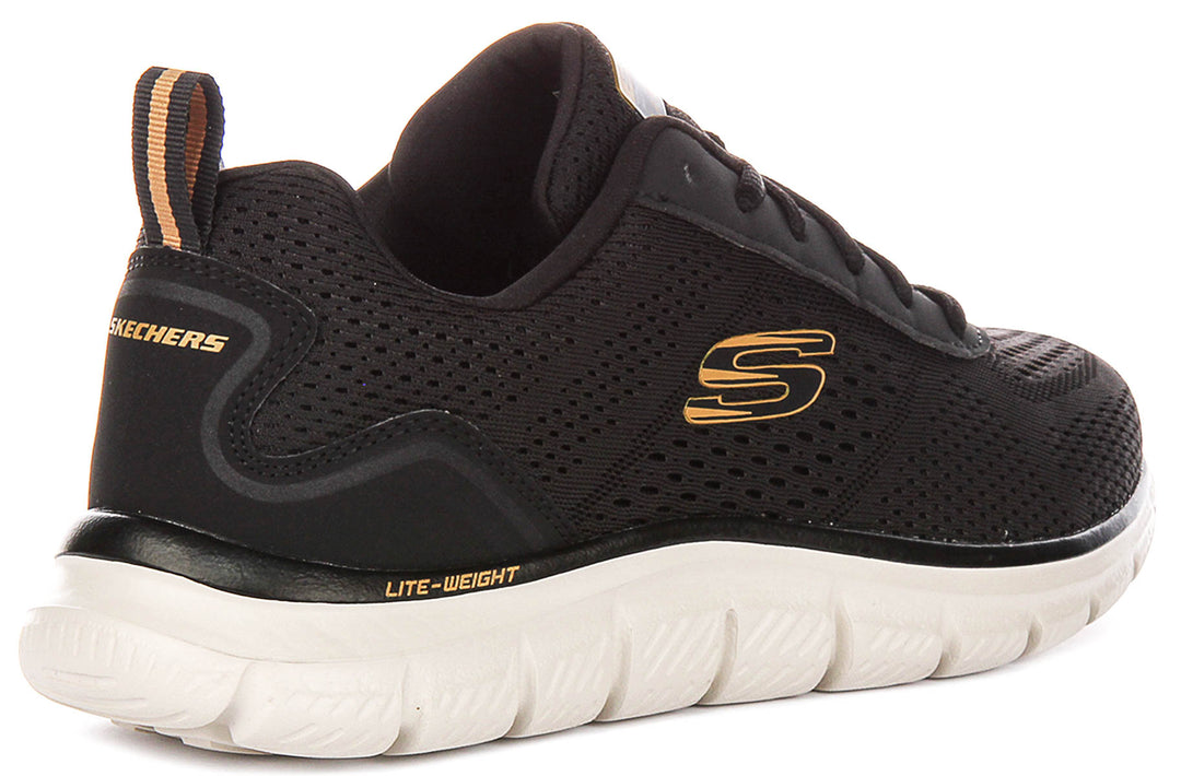 Skechers Track Leshur In Black For Men