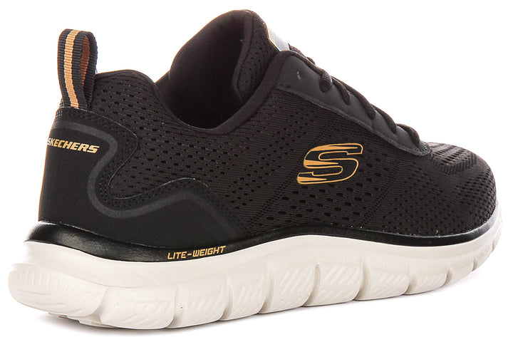 Skechers Track Leshur In Black For Men