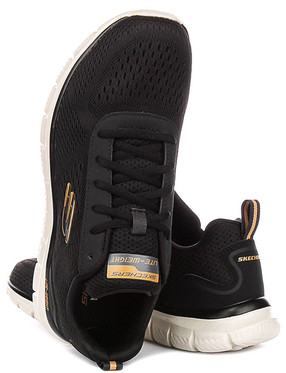 Skechers Track Leshur In Black For Men