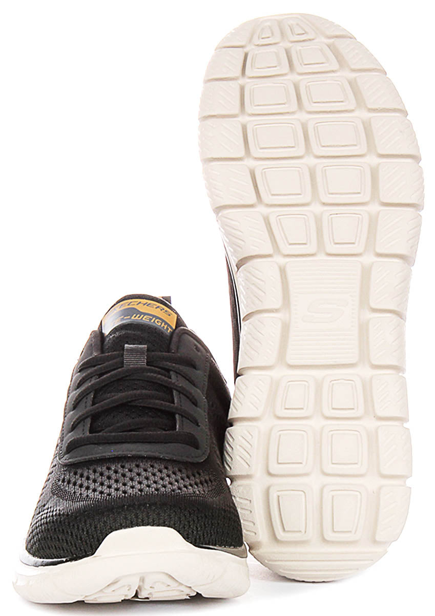 Skechers Track Leshur In Black For Men
