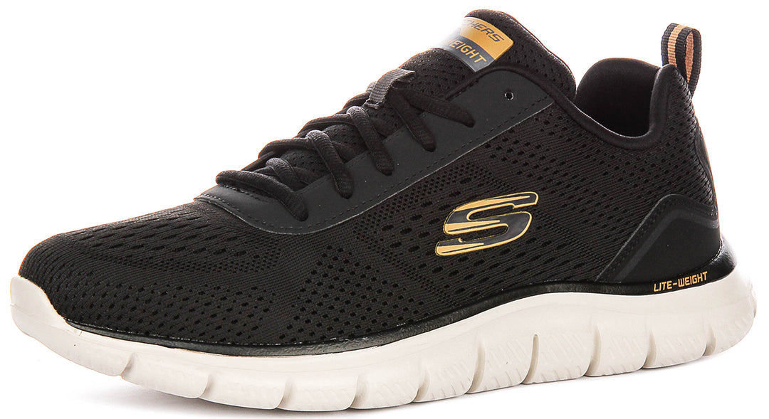 Skechers Track Leshur In Black For Men