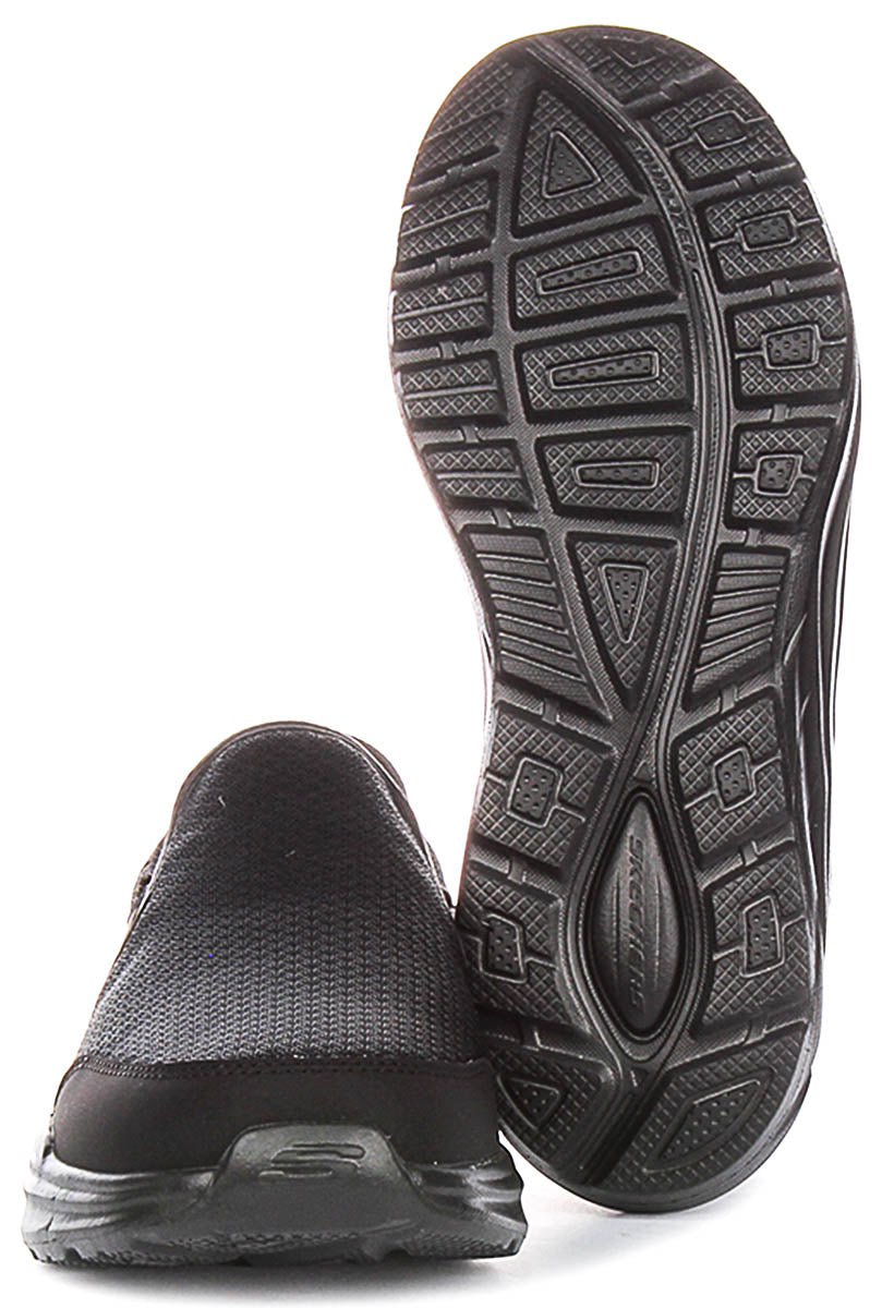 Skechers Equalizer 6.0 In All Black For Men