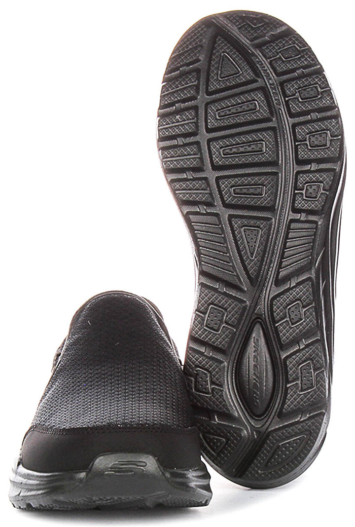 Skechers Equalizer 6.0 In All Black For Men