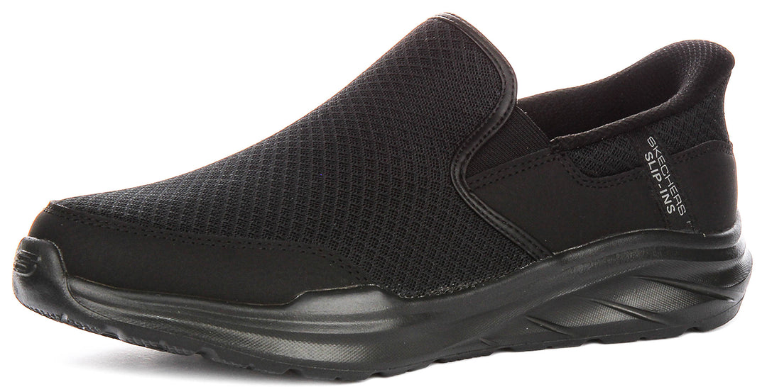 Skechers Equalizer 6.0 In All Black For Men