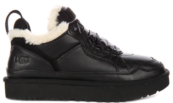 Ugg Australia Lowmel Leather In Black For Women