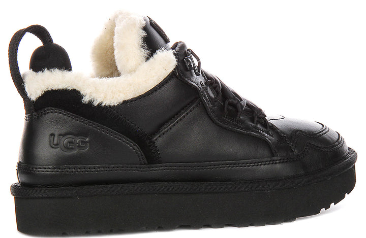 Ugg Australia Lowmel Leather In Black For Women