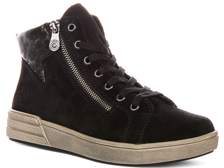 Rieker X0709-00 In Black For Women