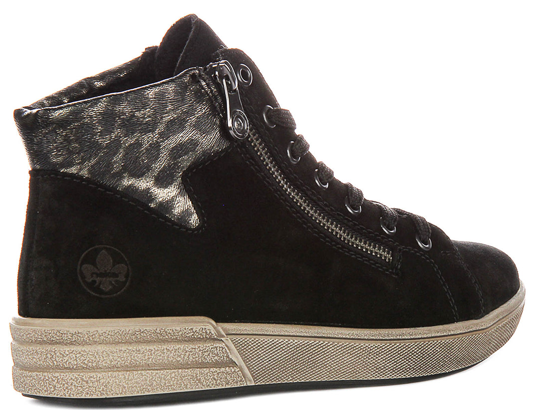 Rieker X0709-00 In Black For Women