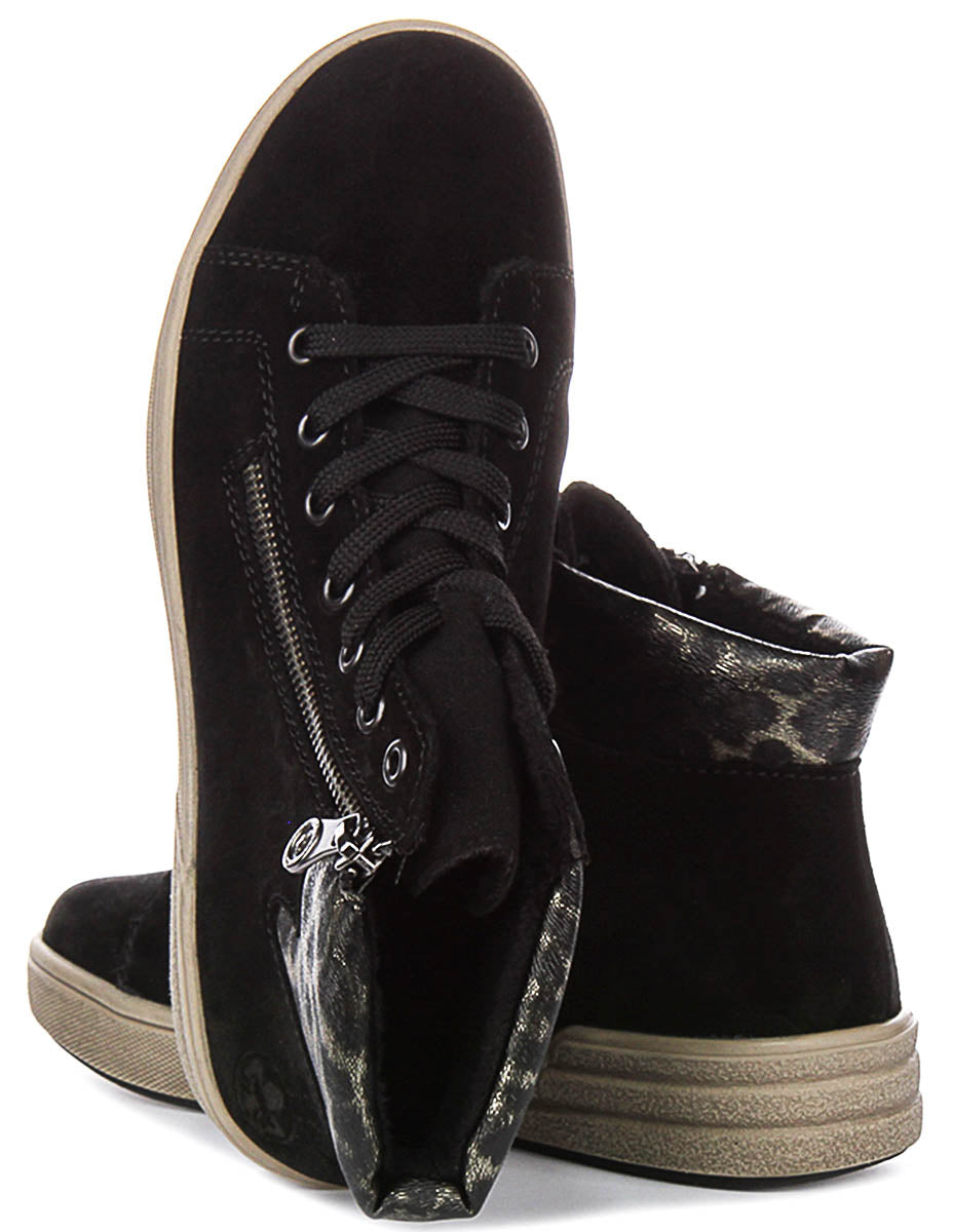 Rieker X0709-00 In Black For Women