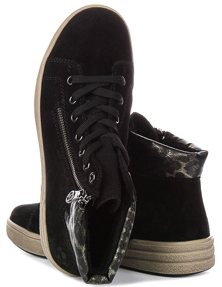 Rieker X0709-00 In Black For Women