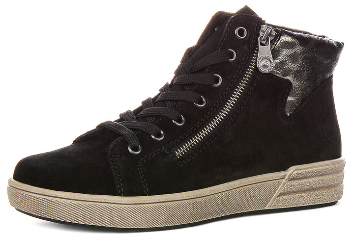 Rieker X0709-00 In Black For Women