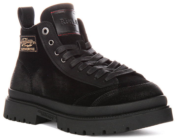 Replay Sandtown Mount2 In Black For Men