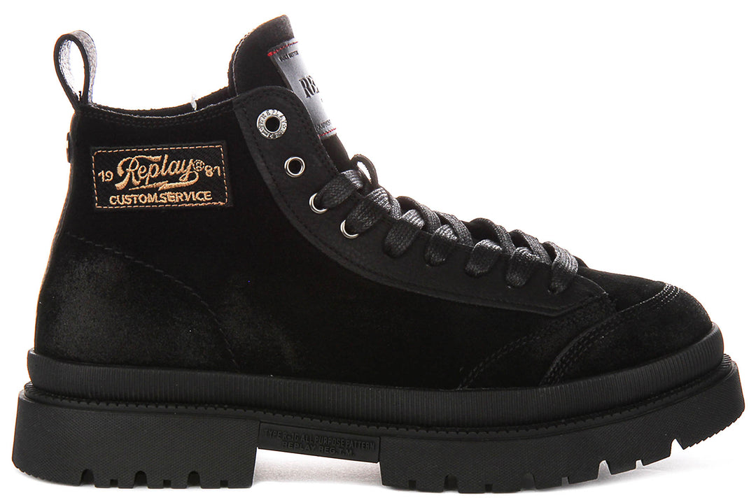 Replay Sandtown Mount2 In Black For Men