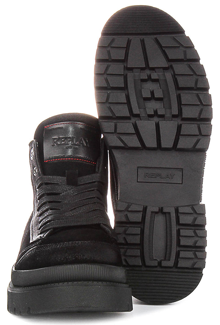 Replay Sandtown Mount2 In Black For Men