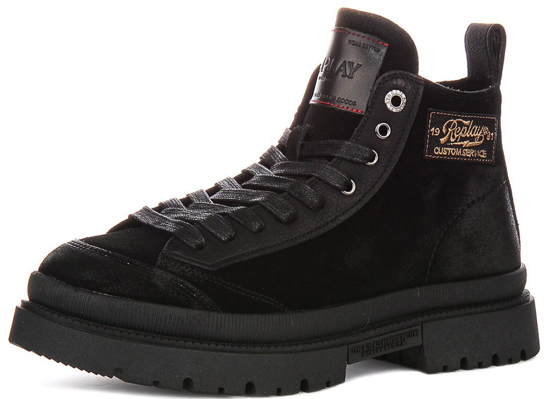 Replay Sandtown Mount2 In Black For Men