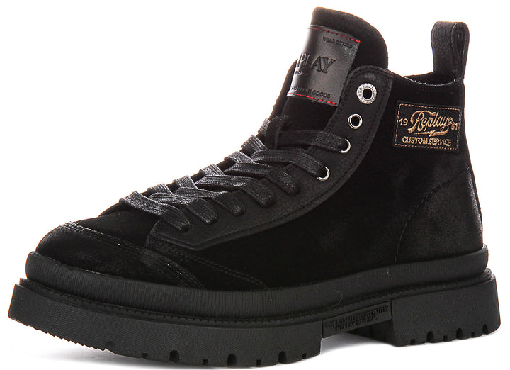 Replay Sandtown Mount2 In Black For Men