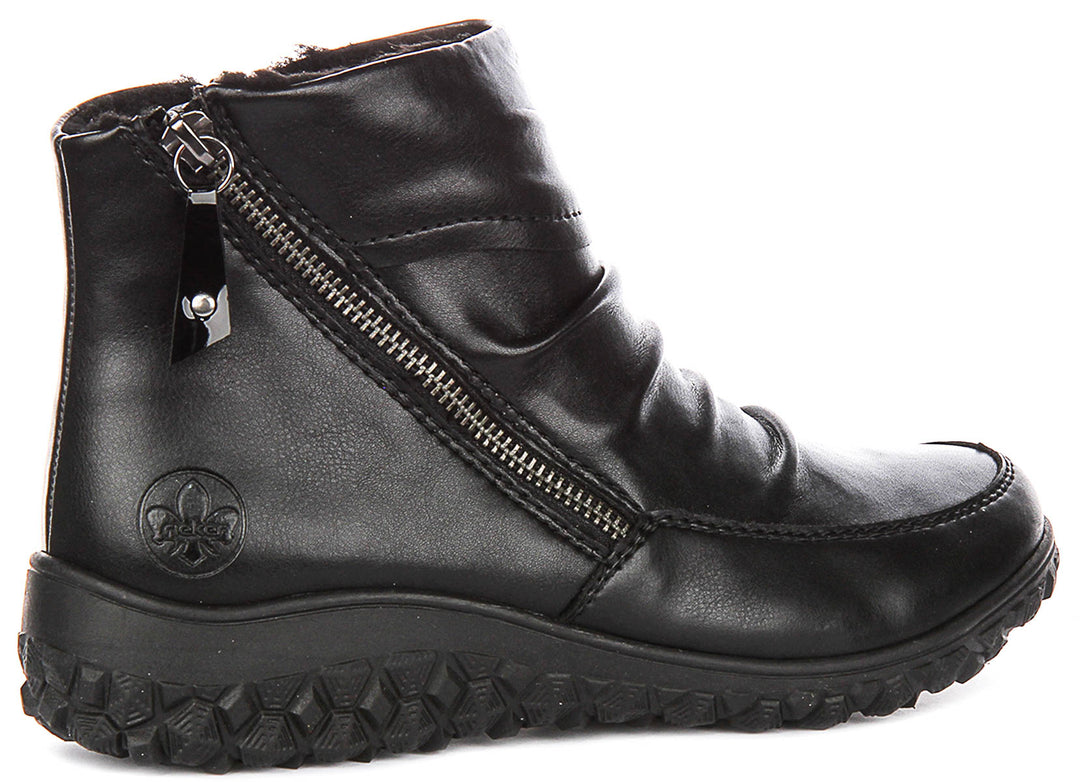 Rieker 59585-01 In Black For Women