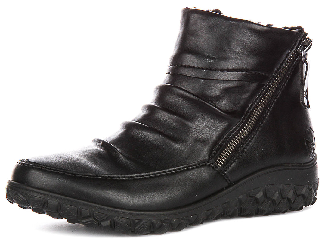 Rieker 59585-01 In Black For Women