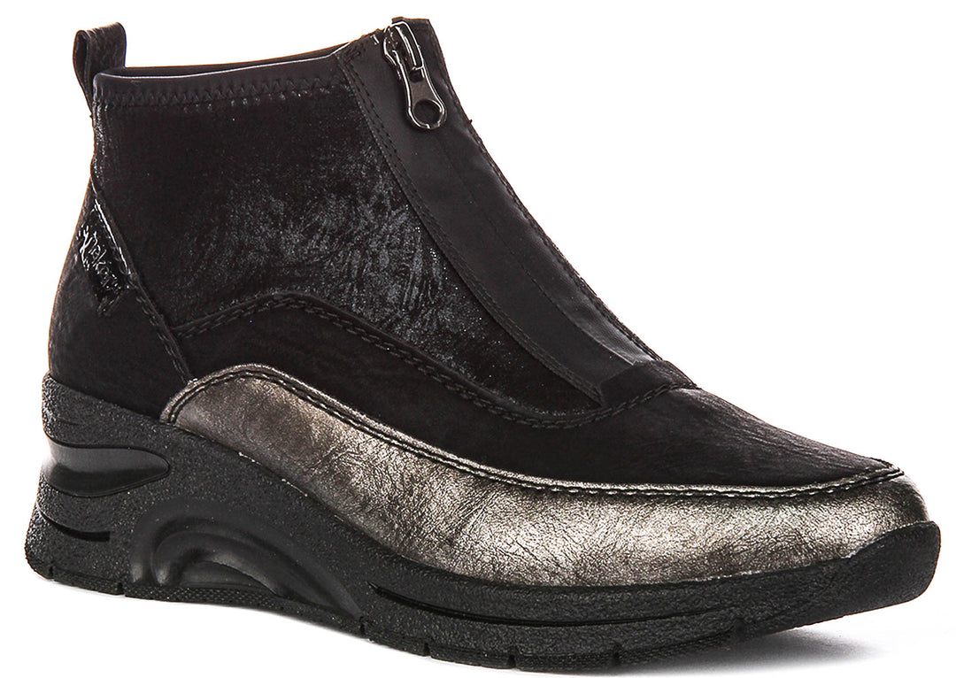 Rieker N9362-01 In Black For Women