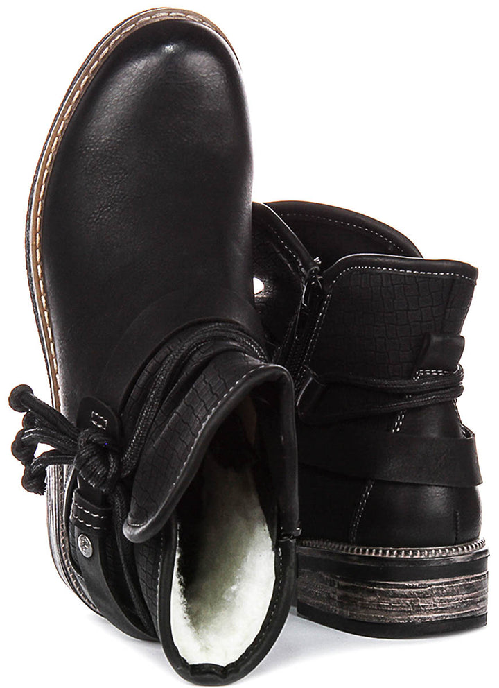 Rieker 94689-00 In Black For Women