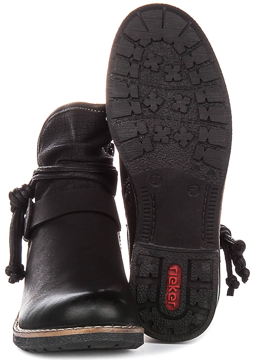 Rieker 94689-00 In Black For Women