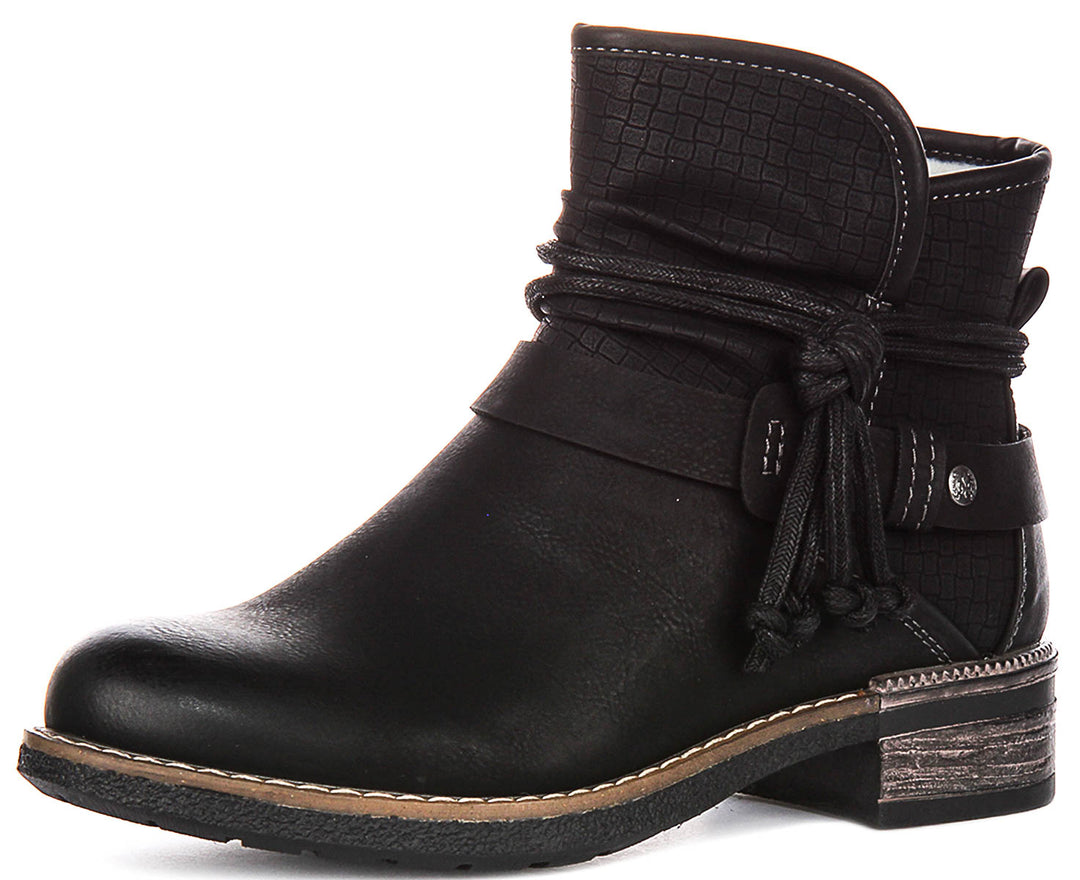 Rieker 94689-00 In Black For Women