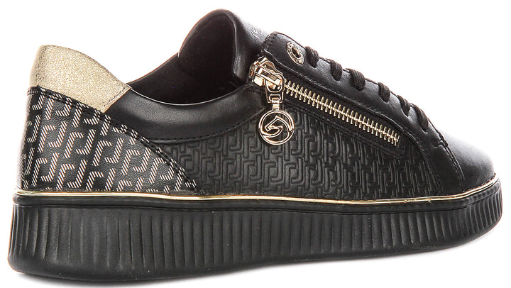 Remonte D2E00-03 In Black Gold For Women